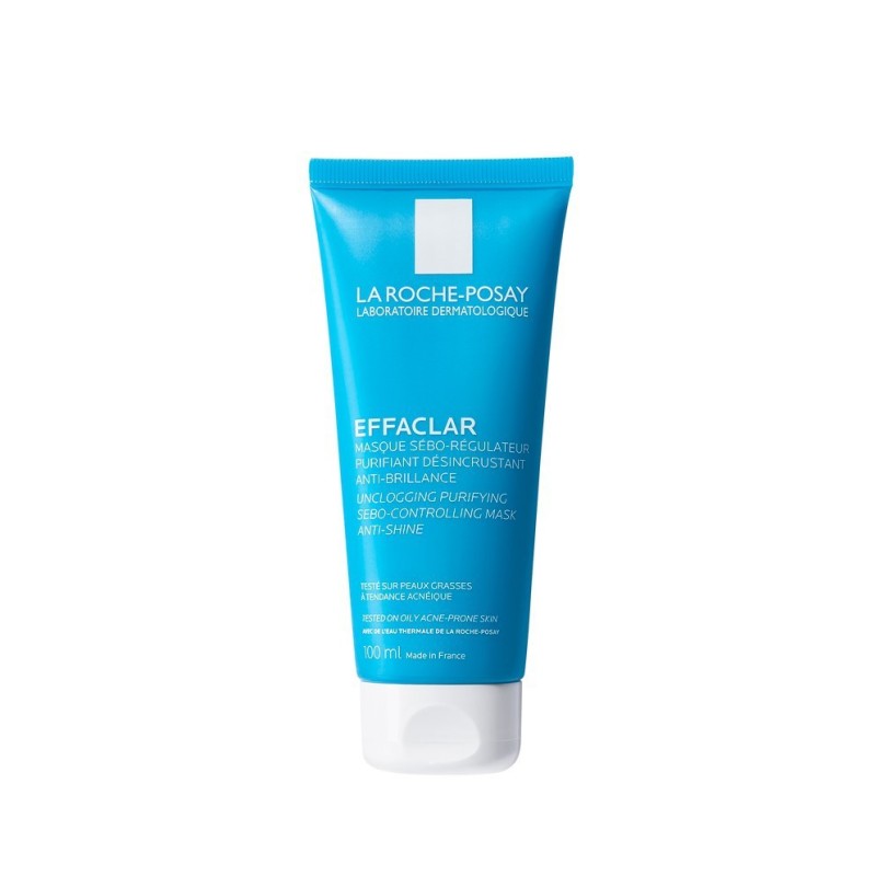 LA ROCHE POSAY EFFACLAR MASQUE SEBO-REGULATEUR PEAU GRASSE ACNEIQUE | 100ML