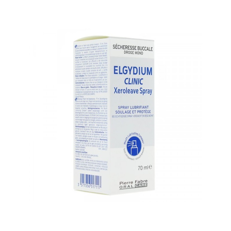 ELGYDIUM CLINIC XEROLEAVE SPRAY LUBRIFIANT 70 ML