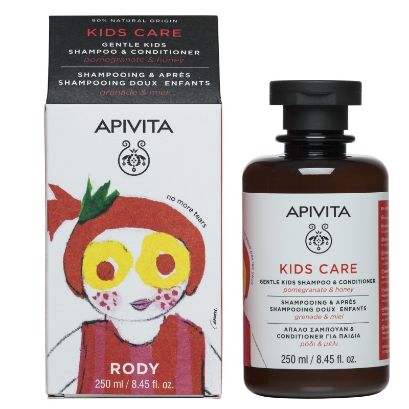 APIVITA SHAMPOOING ET APRES SHAMPOOING GRENADE&MIEL 250ML