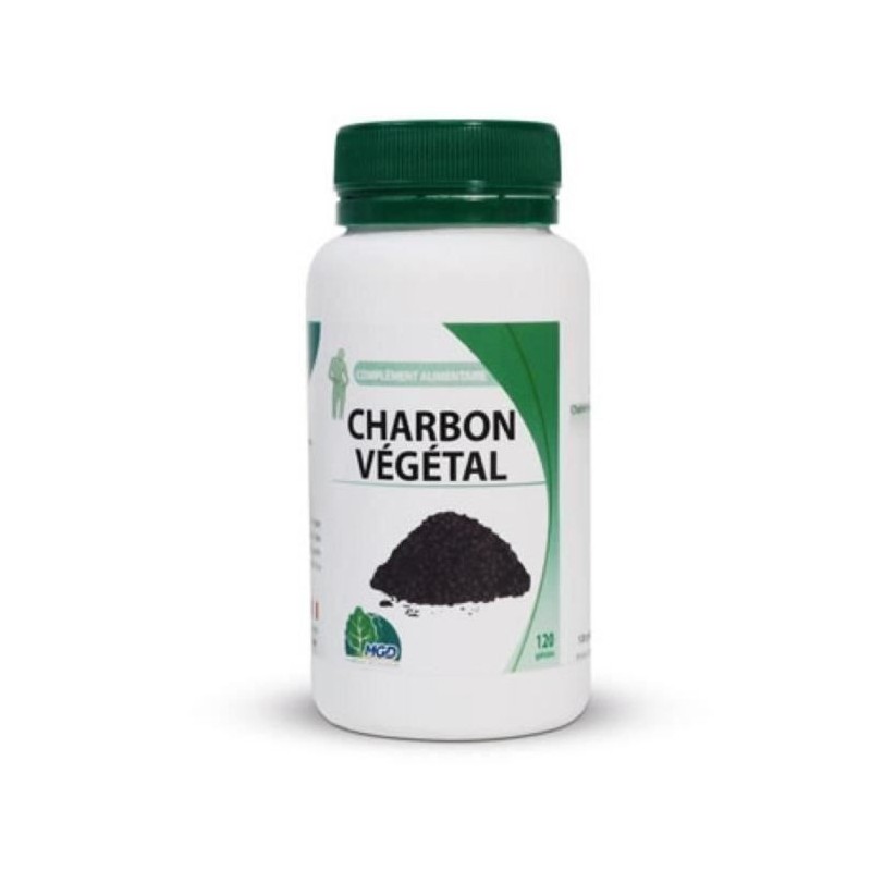 MGD CHARBON VÉGÉTALE PILLULIER 120 GÉLULES