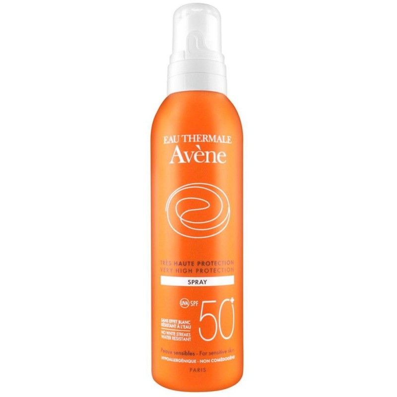 AVENE SOLAIRE ECRAN SPRAY SPF50+ 200ML