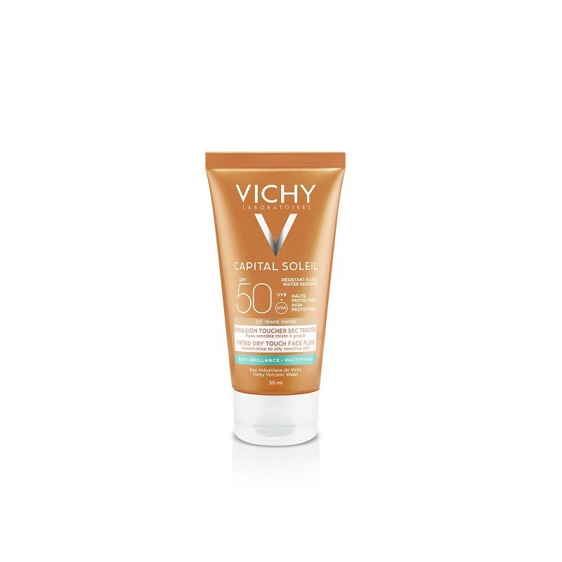 Vichy Capital Soleil BB émulsion toucher Sec teintée SPF50 50ml