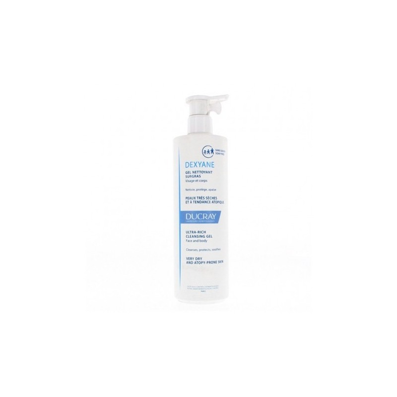 DUCRAY DEXYANE GEL NETTOYANT SURGRAS 400ML