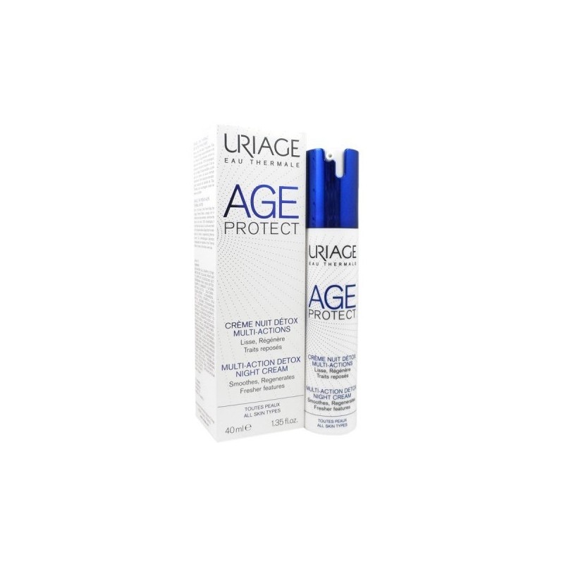 URIAGE AGE PROTECT CREME NUIT DETOX MULTI ACTION 40ML