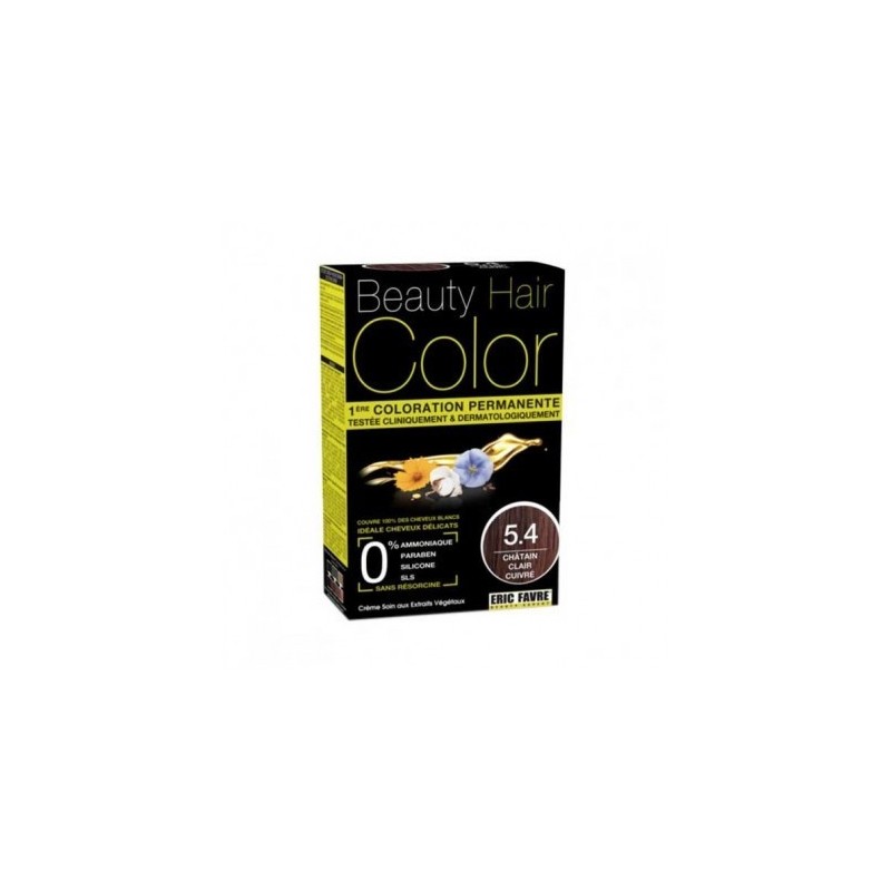 ERIC FAVRE BEAUTY HAIR COLOR 5.4 CHATAIN CLAIR CUIVRE 160ML