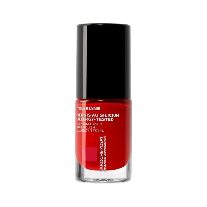 LA ROCHE POSAY TOLERIANE VERNIS A ONGLES FORTIFIANT SILICIUM COLOR CARE N24 ROUGE PARFAIT | 6ML