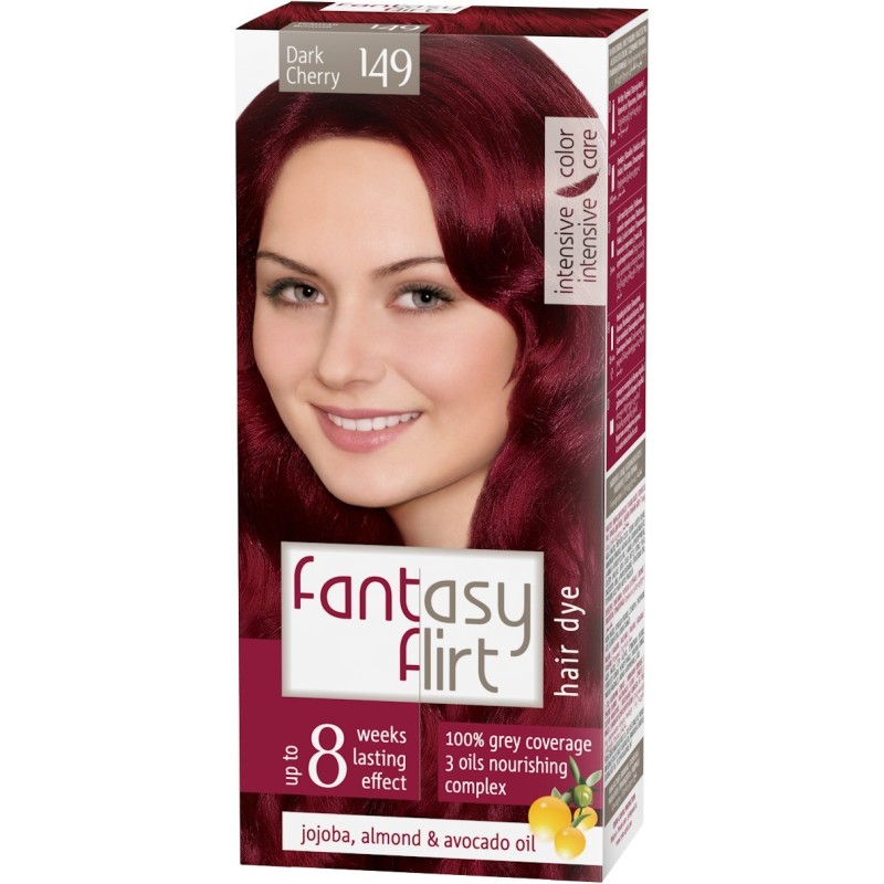 Hair dye Fantasy FLIRT- N°149 Chatain Clair Acajou Rouge 108