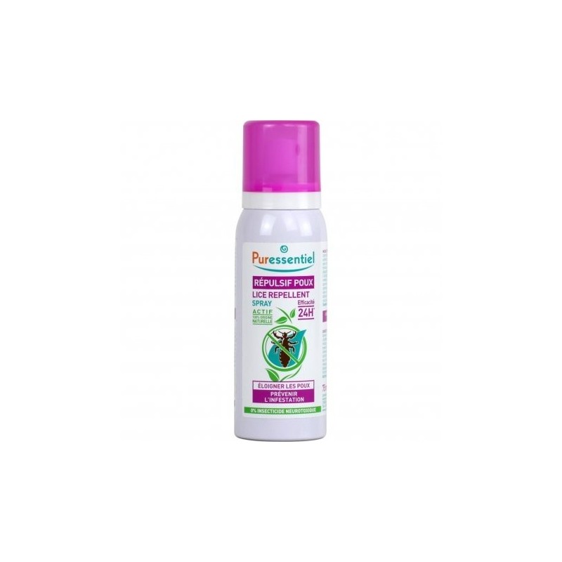 PURESS ANTI POUX SPRAY RÉPULSIF 24H 75ML