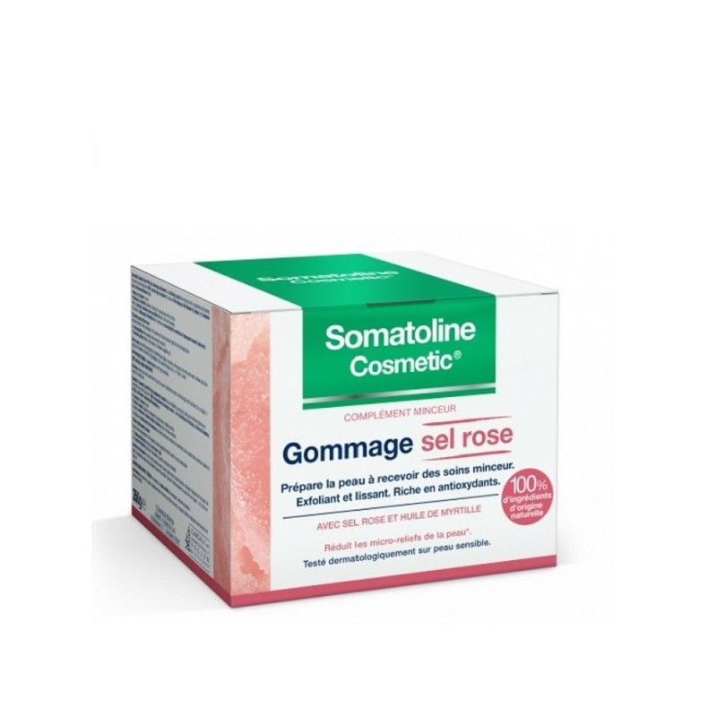 SOMATOLINE GOMMAGE SEL ROSE 350G