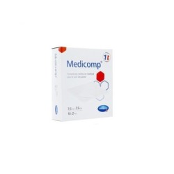 HRTM MEDICOMP S 40- COMPRESSES EN NONTISSÉ STÉRILES 7,5*7,5C