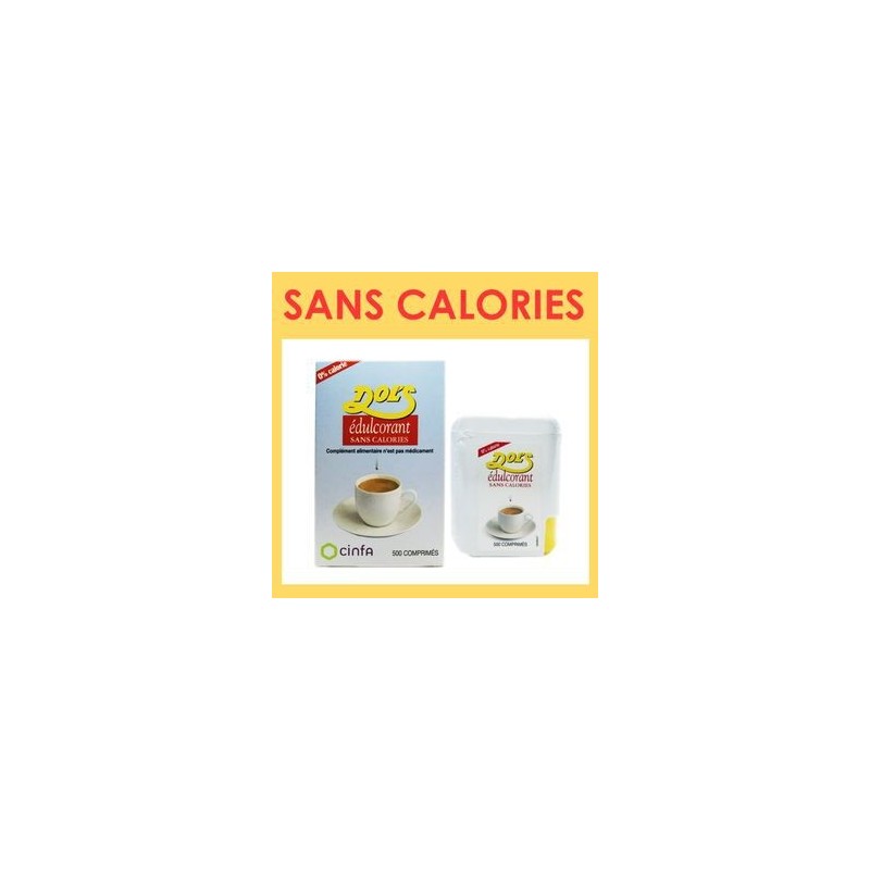 DOL'S EDULCORANT SANS CALORIES 500 COMPRIMES