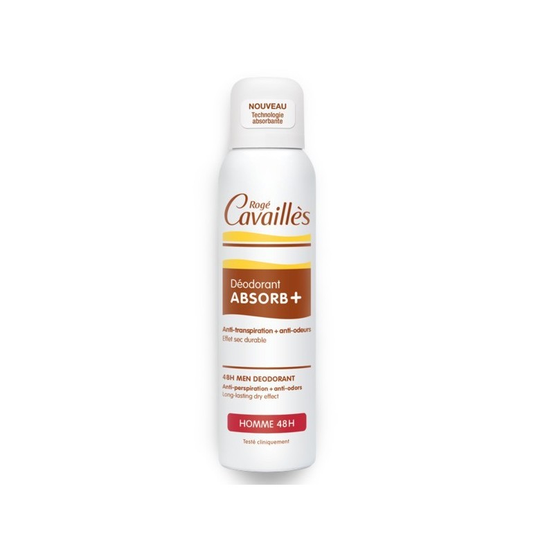 ROGE CAVAILLES DEO ABSORB+ HOMME 48H SPRAY