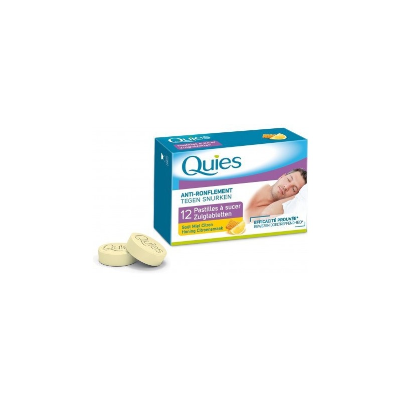 QUIES AR PASTILLES MIEL CITRON BTE 12 UNITÉS