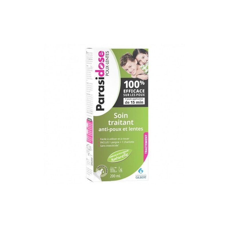 GILBERT PARASIDOSE SOIN TRAITANT ANTI POUX 200ML