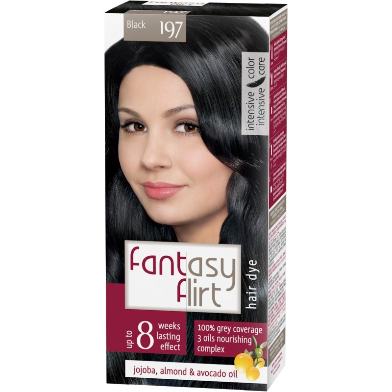 Hair dye Fantasy FLIRT- N°197 Noire 108 ml
