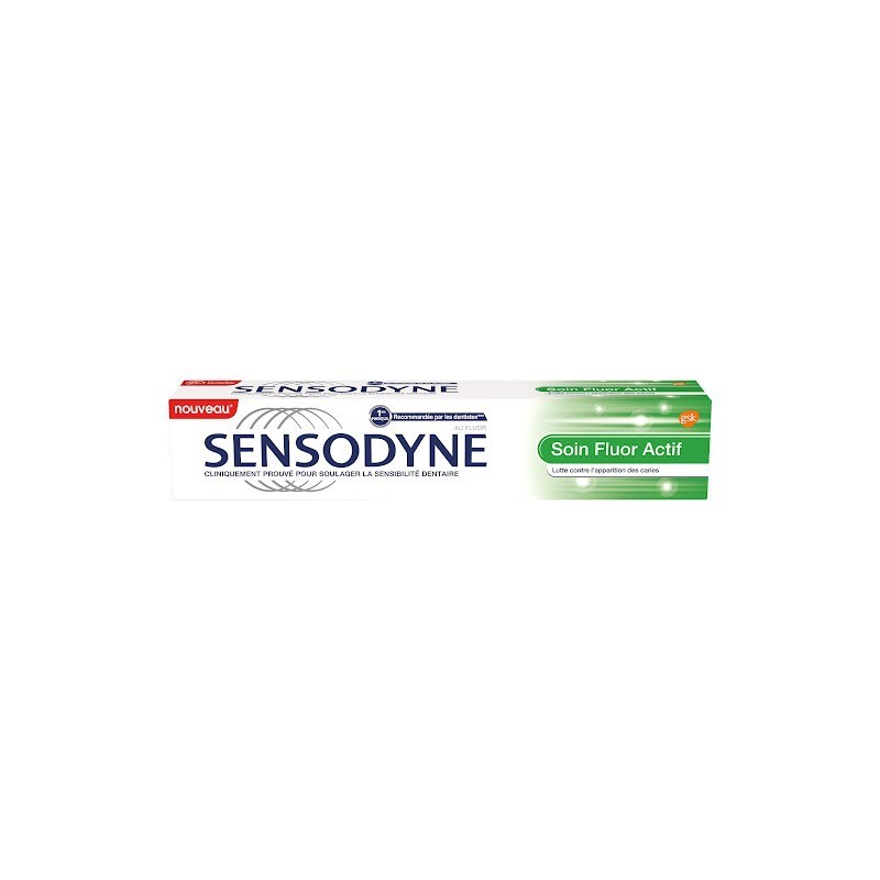 SENSODYNE DEN SOIN FLUOR ACTIF 75M