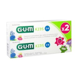 GUM PACK DENT KIDS DUO 3+ ans 50ml