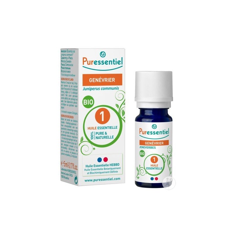 PURESSENTIEL HUILE ESSENTIELLE GERANIUM 5ML