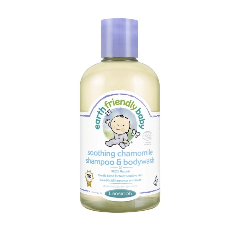 LANSINOH SHAMPOIN ET GEL LAVANT CAMOMILLE 250ML