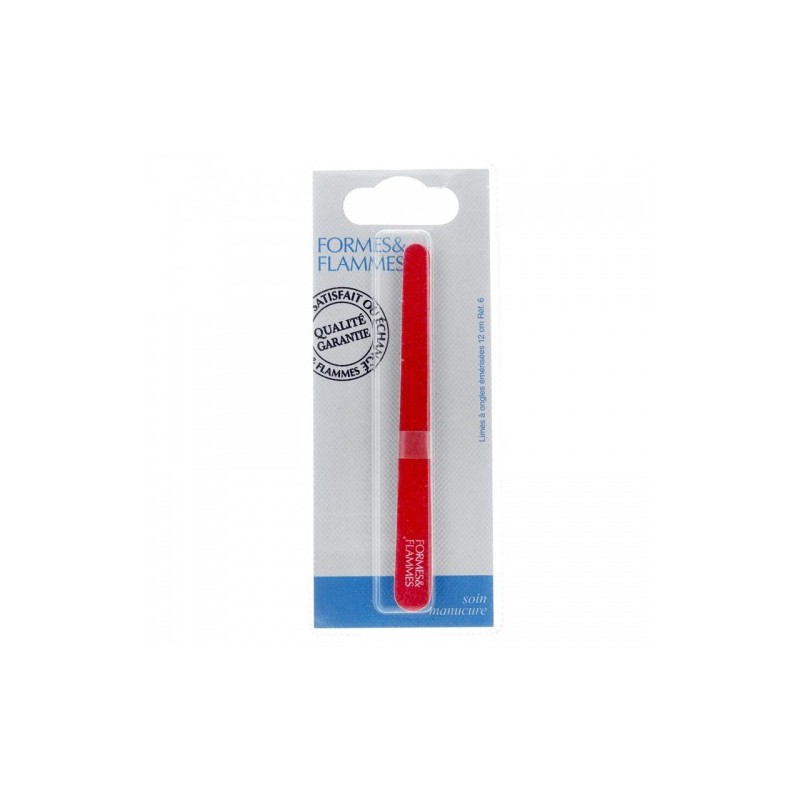 FORMES&FLAMMES LIMES A ONGLES EMERISEES 12CM REF 6