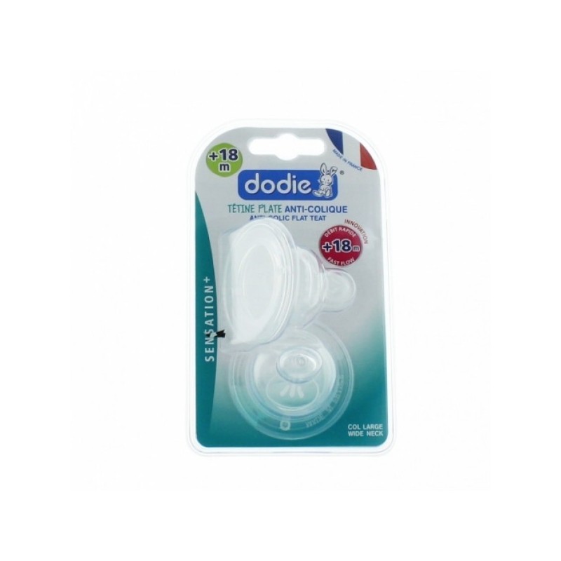 DODIE TET PLATE SENSATION+ ANTI COLIQUE +18M