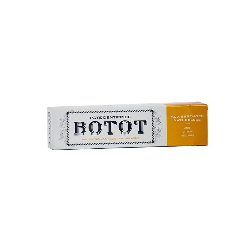 BOTOT DENTIFRICE JAUNE ANIS CITRUS REGLISSE 75ML