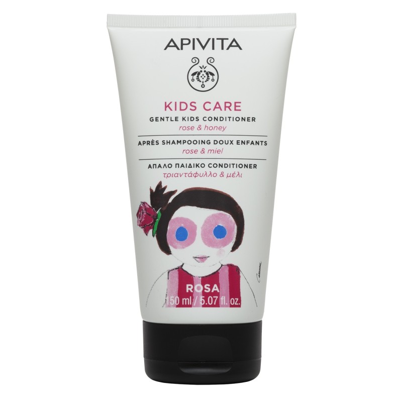 APIVITA APRES SHAMPOOING ENFANT ROSE ET MIEL 150ML