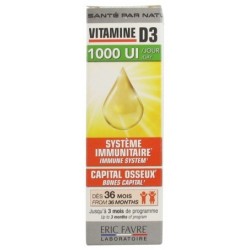 ERIC FAVRE VITAMINE D3 1000UI/JOUR 20ML