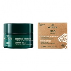 NUXE BIO ORGANIC CREME RICHE HYDRATANTE ECLAT CELLULES D'AGRUMES 50M