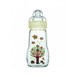 MAM BIBERON EN VERRE 2M+ 260ML