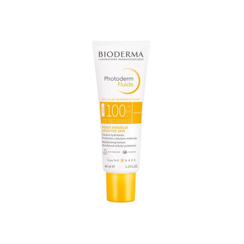 BIODERMA PHOTODERM FLUIDE MAX INVISIBLE SPF100 40ML