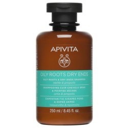 APIVITA SHAMPOOING POUR RACINES GRASSES ET POINTES SECHES ORTIE&PROPOLIS 250ML
