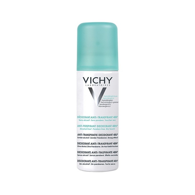 Vichy Déodorant Anti-Transpirant 48H Peau Sensible 125ml
