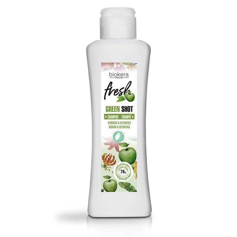 BIOKERA FRESH GREEN SHOT SHAMPOOING 300ML