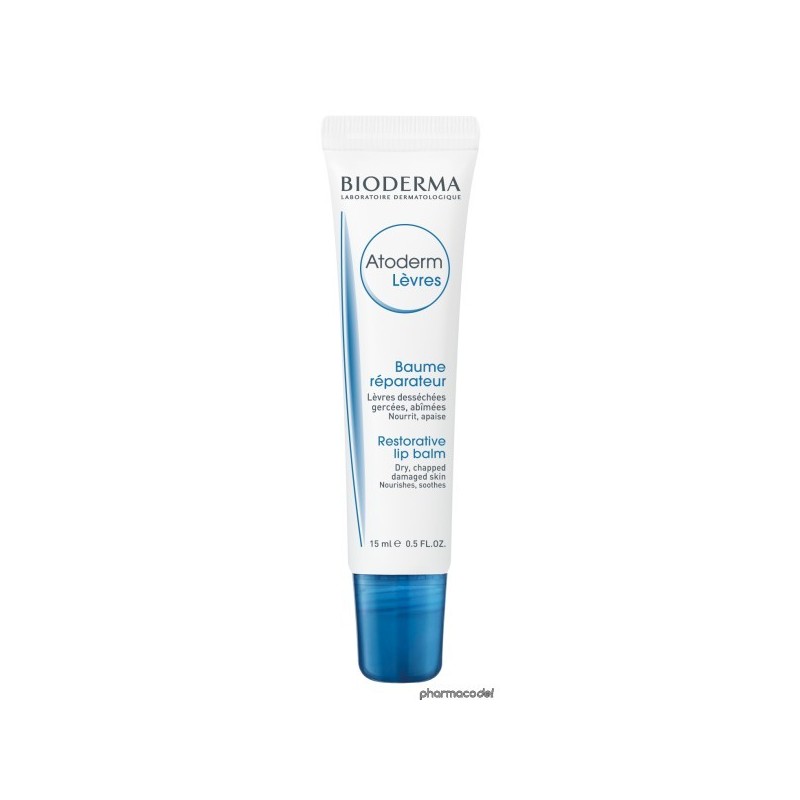 BIODERMA ATODERM BAUME LEVRES 15ML