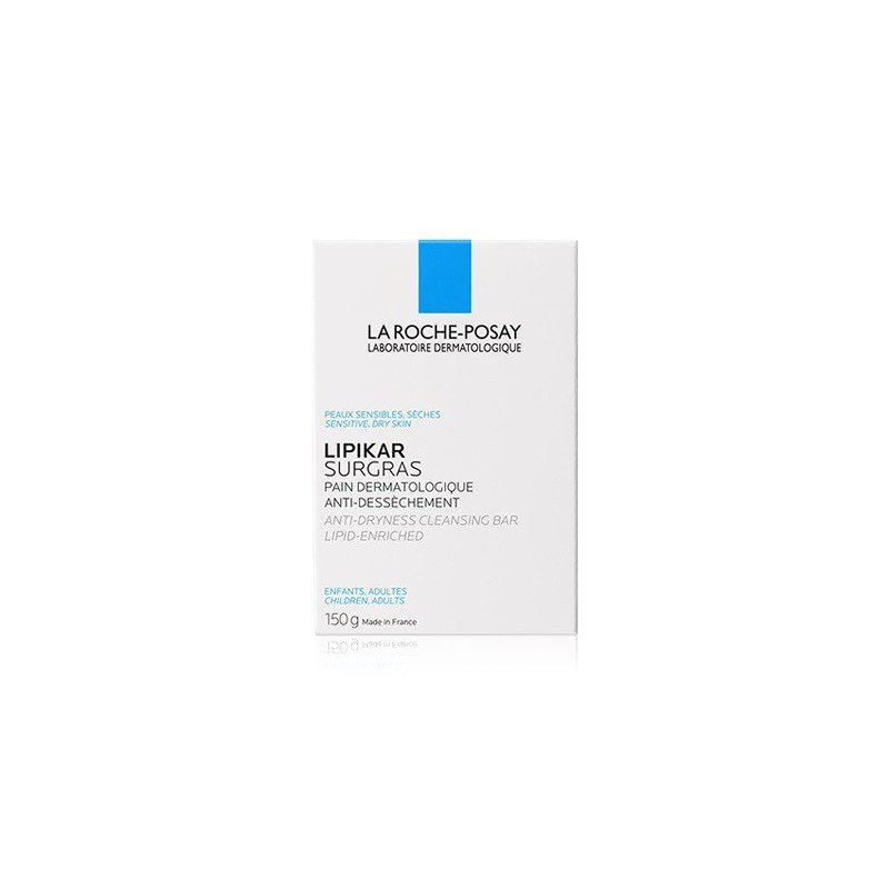 LA ROCHE POSAY LIPIKAR PAIN PHYSIOLOGIQUE PEAU SENSIBLE SECHE | 150G