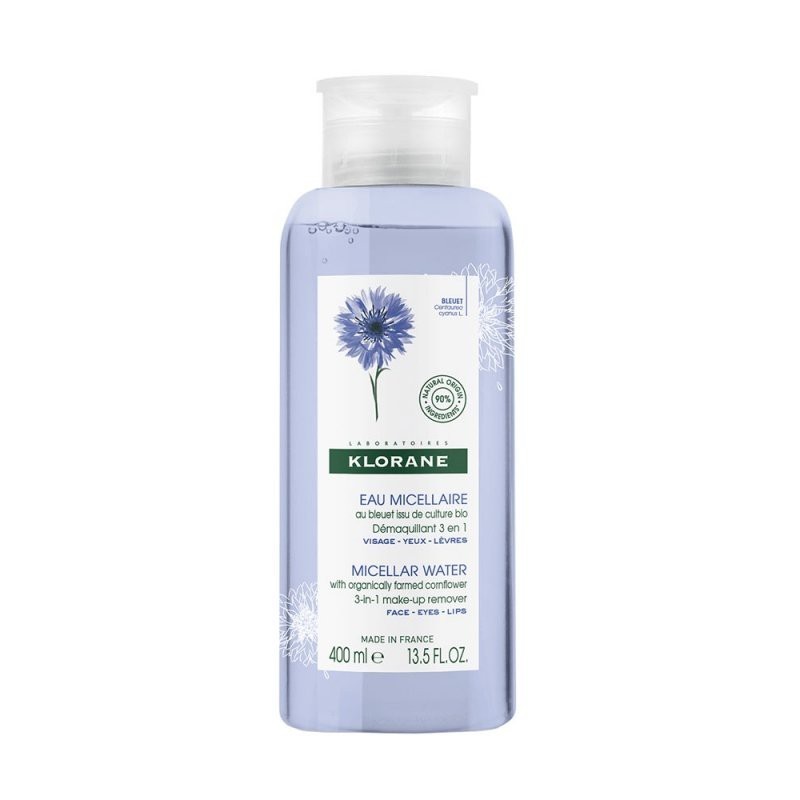 KLORANE EAU DEMAQUILLANTE AU BLEUET 400ML