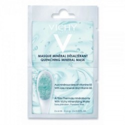 Vichy Masque Minéral Hydratant Peau Déshydratée et Sensible | 2 x 6ml