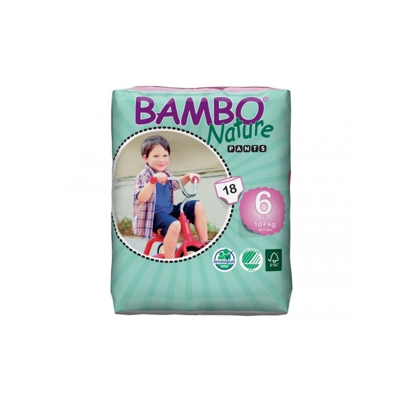 BAMBO Nature Culotte d'apprentissage T 6. +15kg  18 U