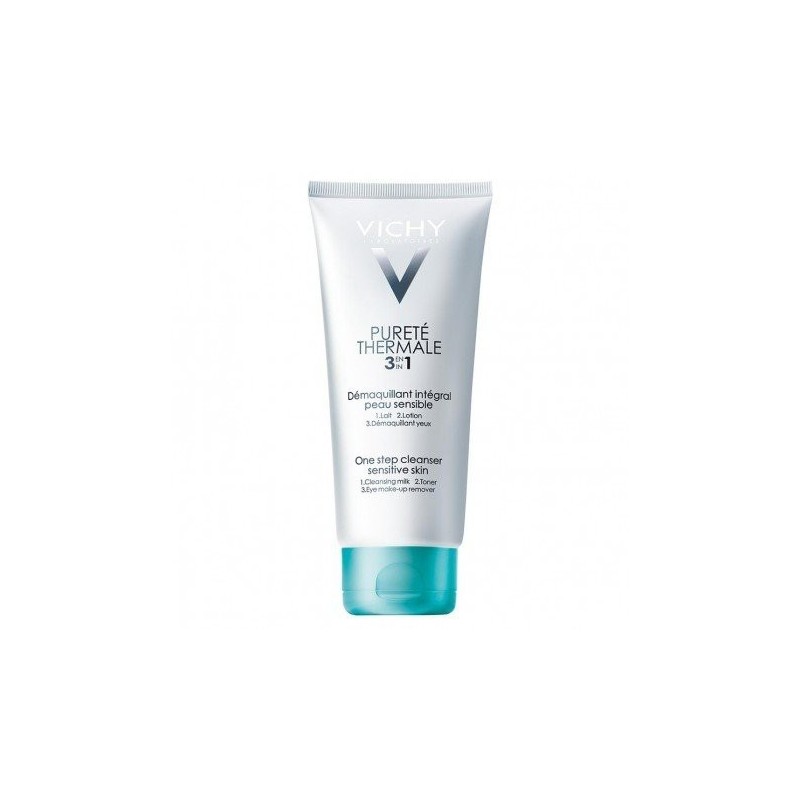 Vichy Pureté Thermale Démaquillant Intégral 3en1 Peau Sensible | 200ml