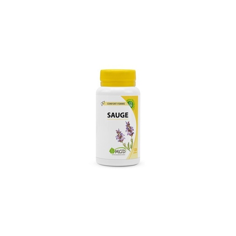MGD SAUGE 120 GELULES 220MG