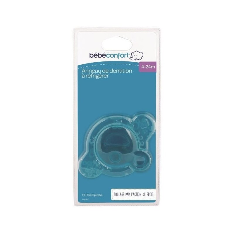 BEBE CONFORT ANNEAU DE DENTITION A REFRIGERER 4-24M BLEU REF3104201070
