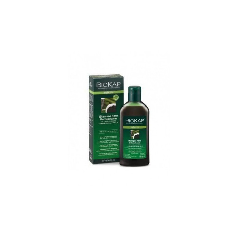BIOKAP SHAMPOOING NOIR DETOXIFIANT 200ML