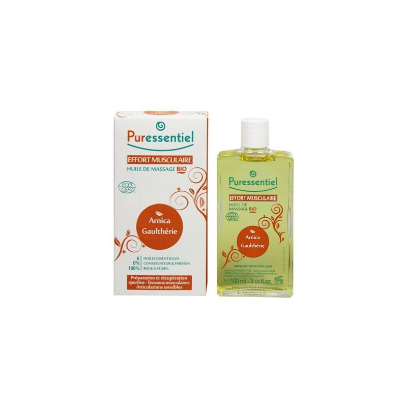 PURESS ARTICUL & MUS HUILE DE MASSAGE BIO EFFORT MUS ARNICA