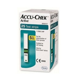 ACCU-CHEK ACTIVE 25 STR MIC