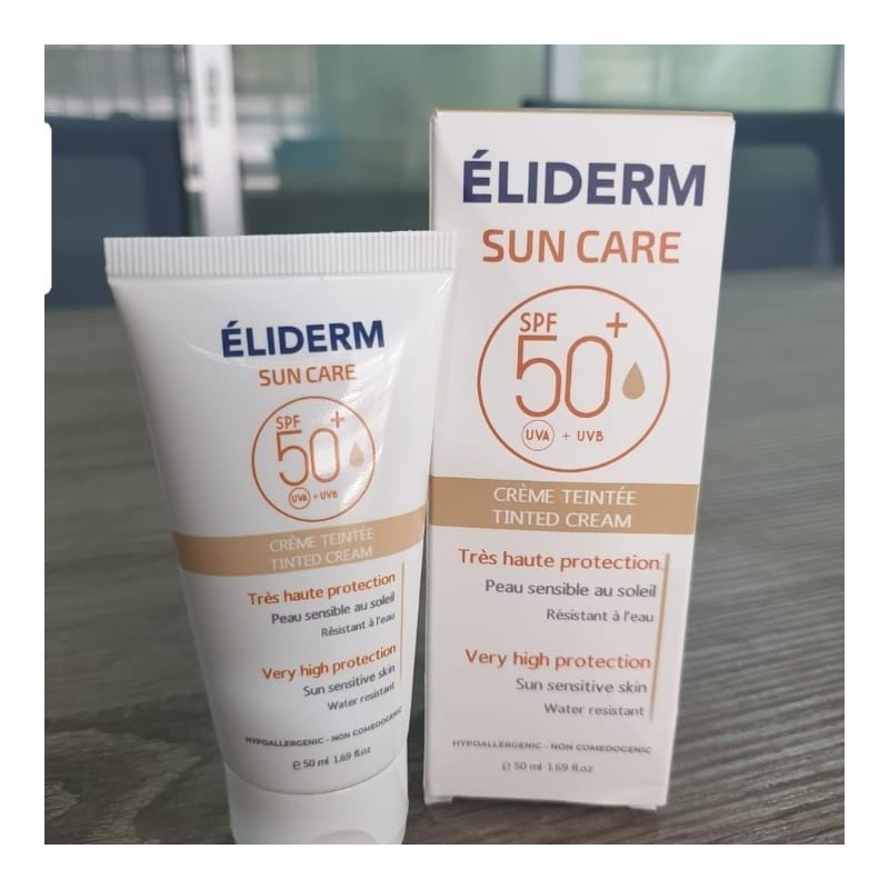 ELIDERM SUN CARE CREME TINTEE 50+ 50ML