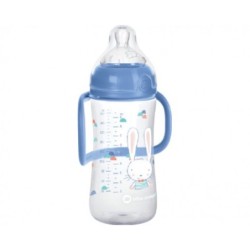 BEBE CONFORT BIBERON PP EMOTION AVEC POIGNET 6-24M BLEU REF 3102201240