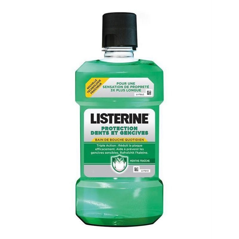 LISTERINE BAIN DE BOUCHE PROTECTION DENTS ET GENCIVES 250ML