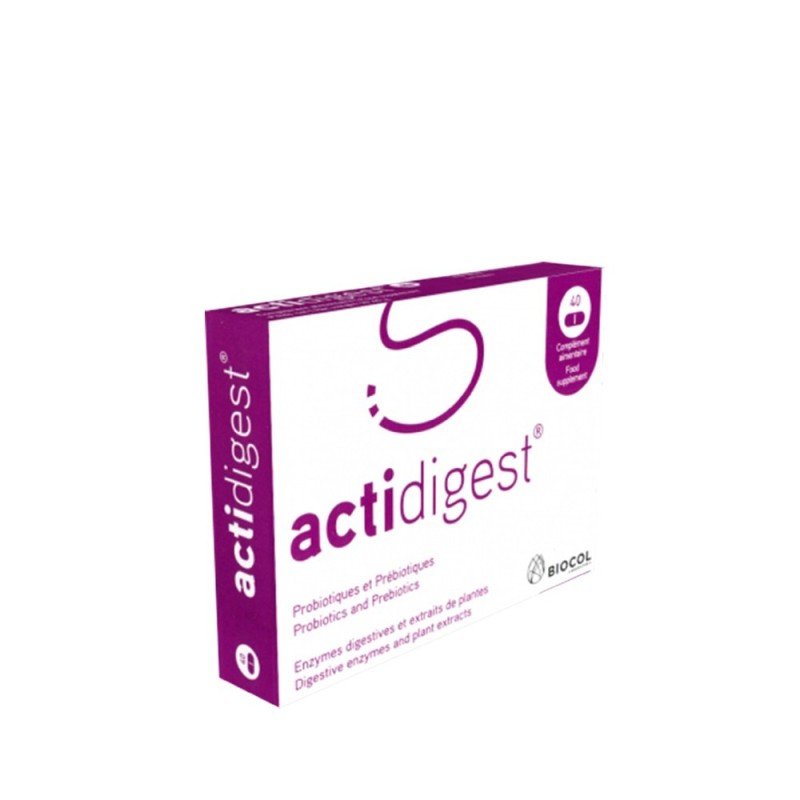 BIOCOL ACTIDIGEST 40 COMPRIMES