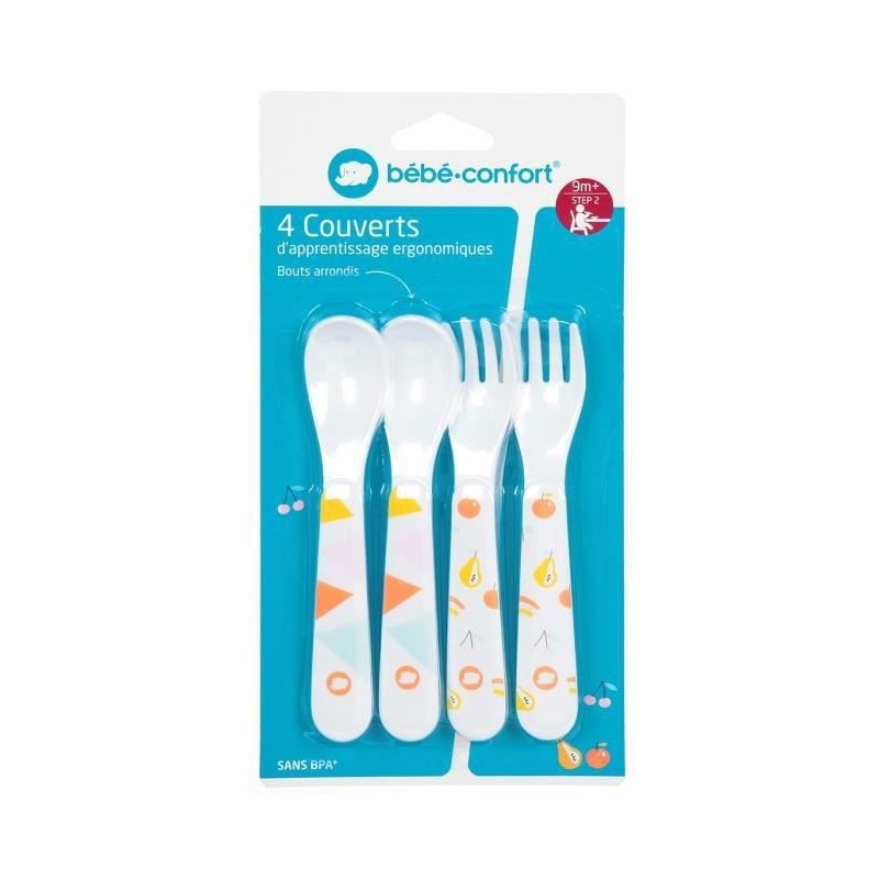 BEBE CONFORT4 COUVERTS D'APPRENTISSAGE DOMINO REF3105208300